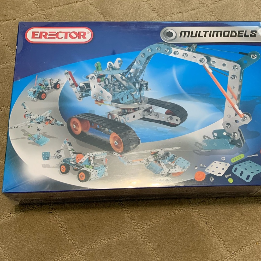 Erector set building toy